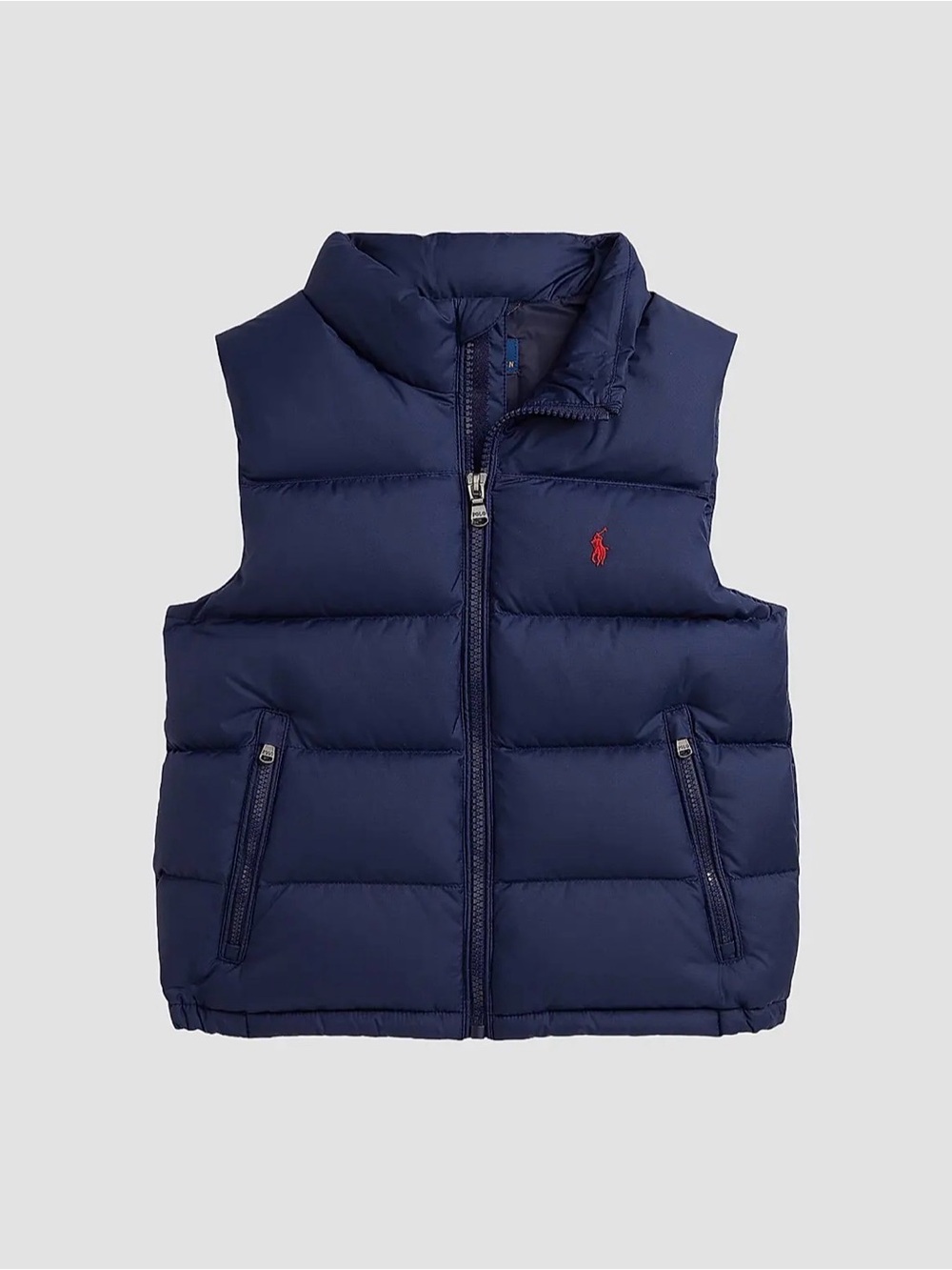 Polo Ralph Lauren Navy Puffer Vest for Kids - Quilted Sleeveless Jacket